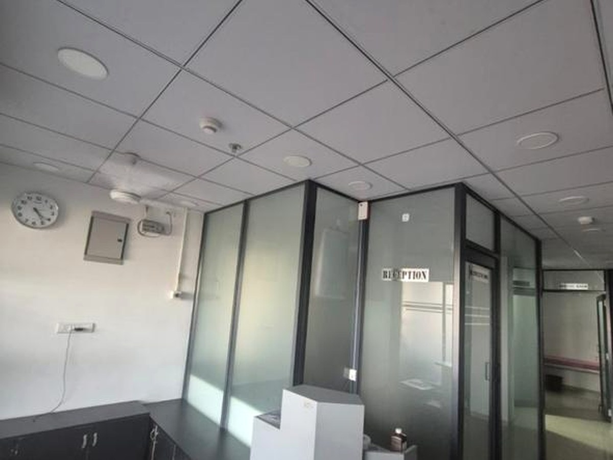 Sachora Hospital reception and waiting area